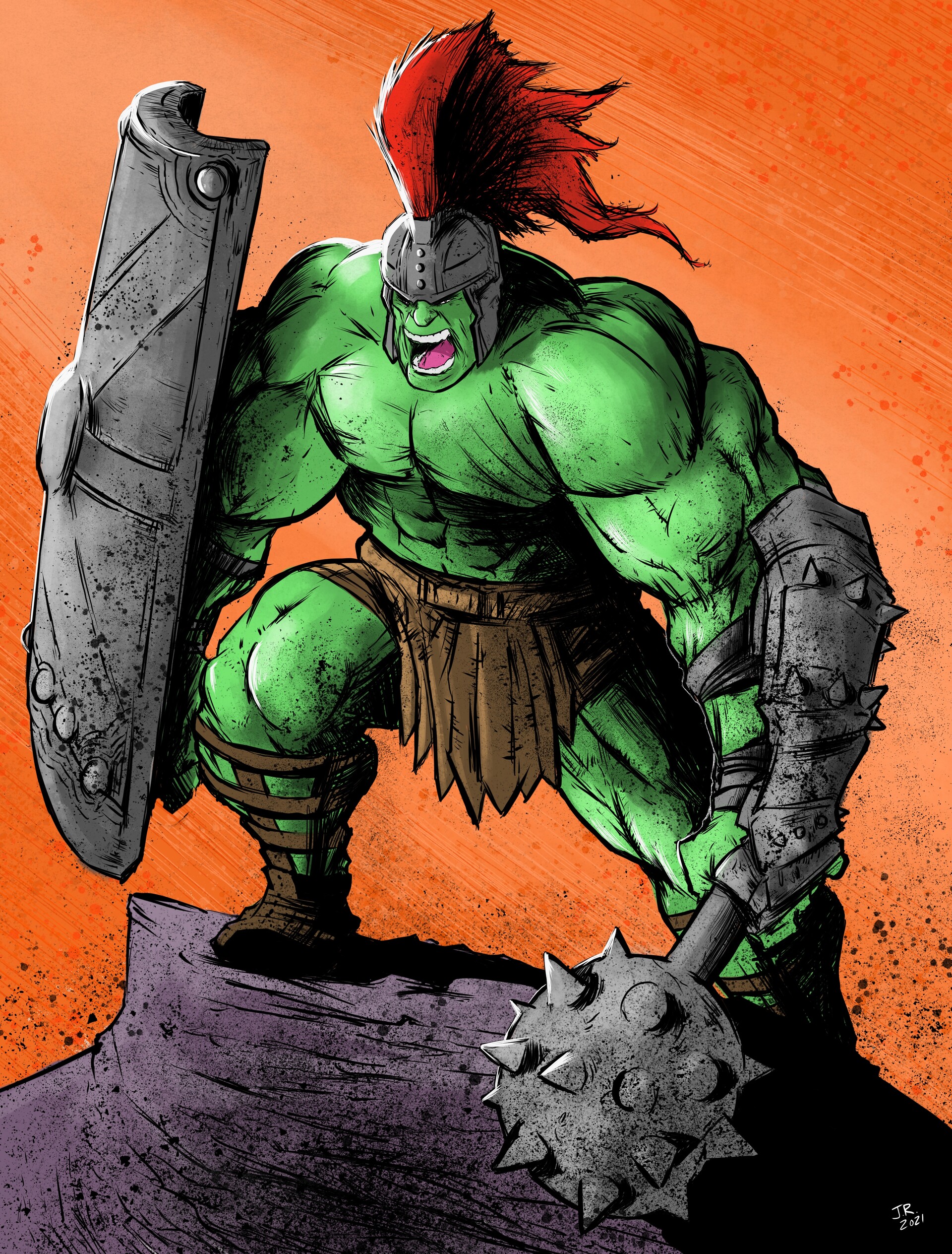 ArtStation Gladiator Hulk