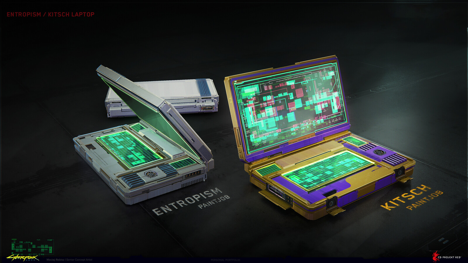 Entropism/Kitsch laptops