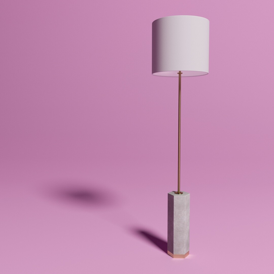 Pluto Floor Light