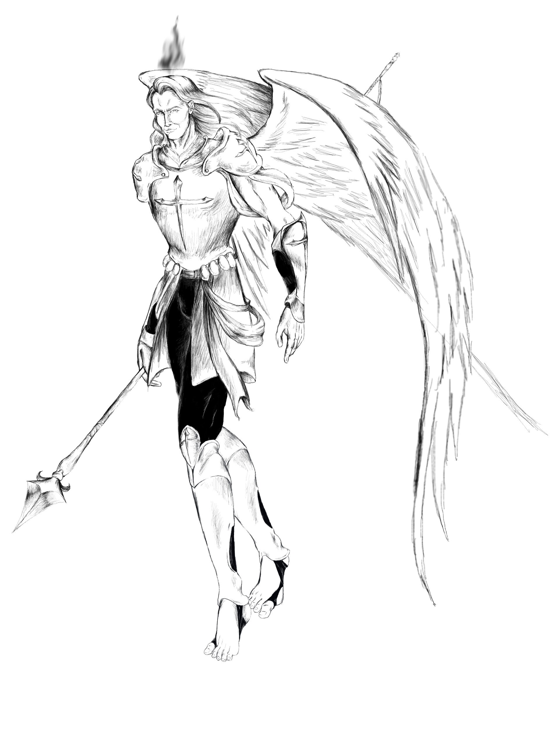 ArtStation - sacred archangel