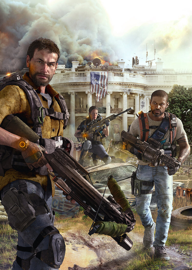 ArtStation The Division 2 keyart