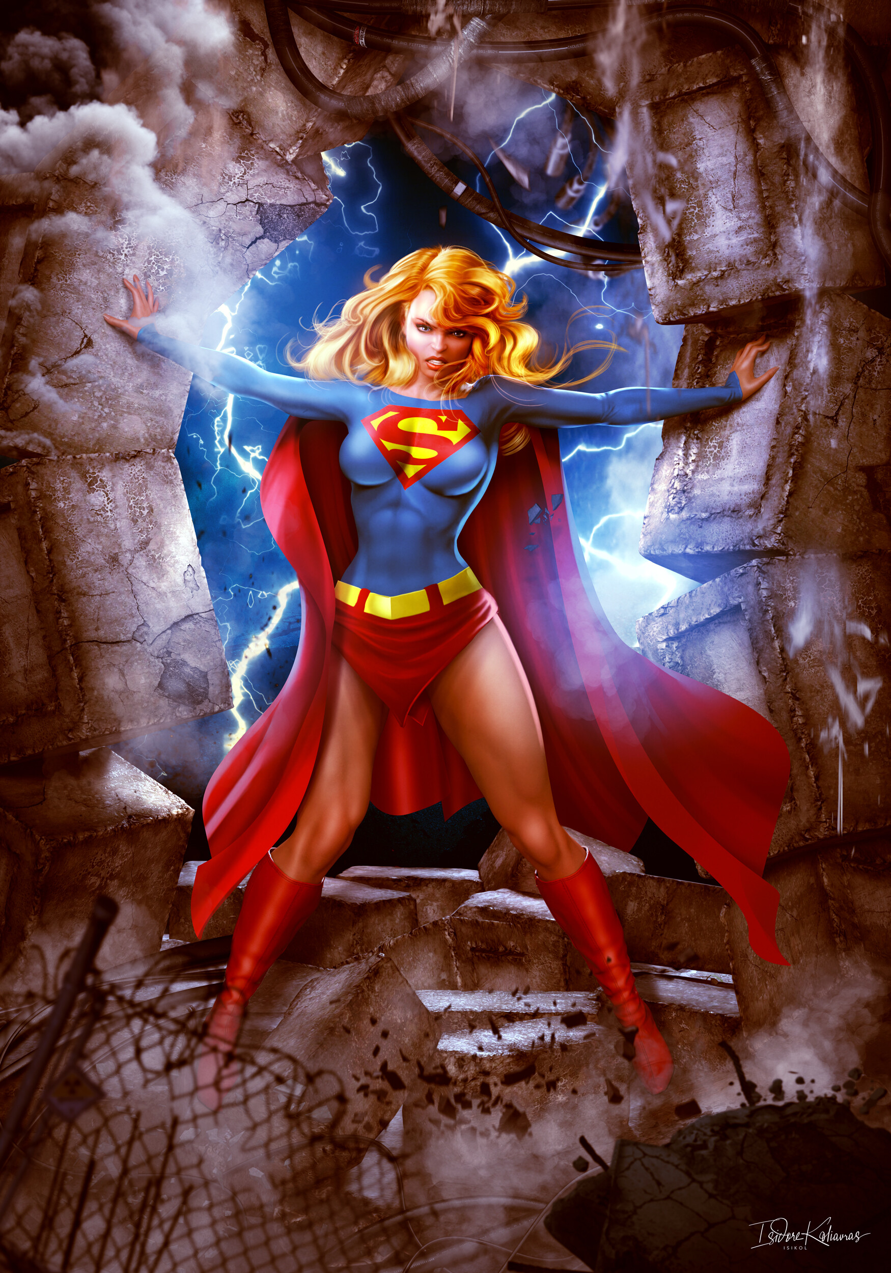 supergirl, Isidore Koliavras.