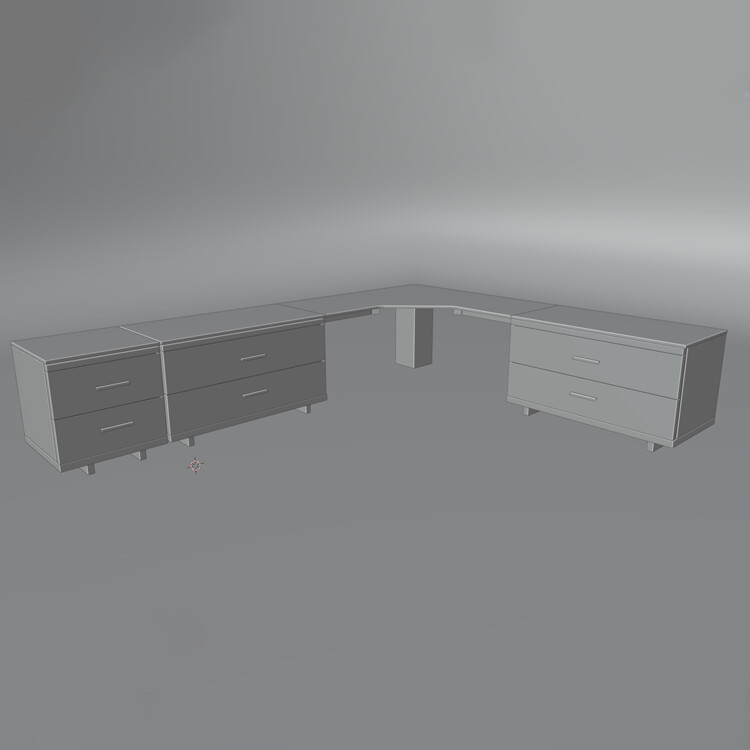 Desk I was sitting at