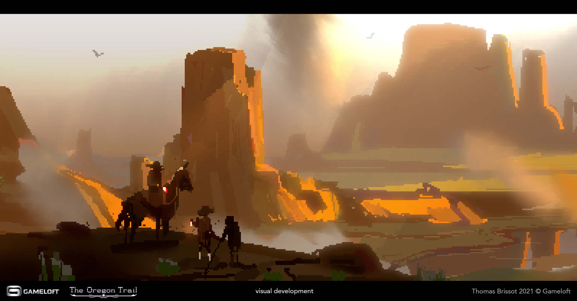 ArtStation - The Oregon Trail - Visual Development