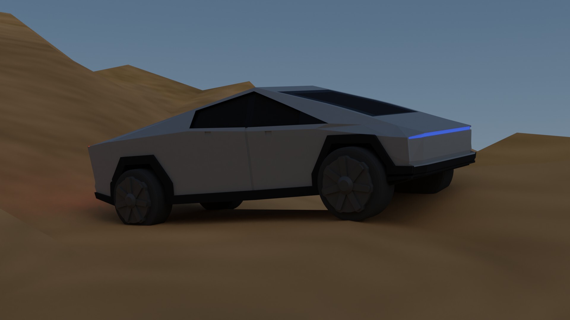 ArtStation - Tesla Cybertruck