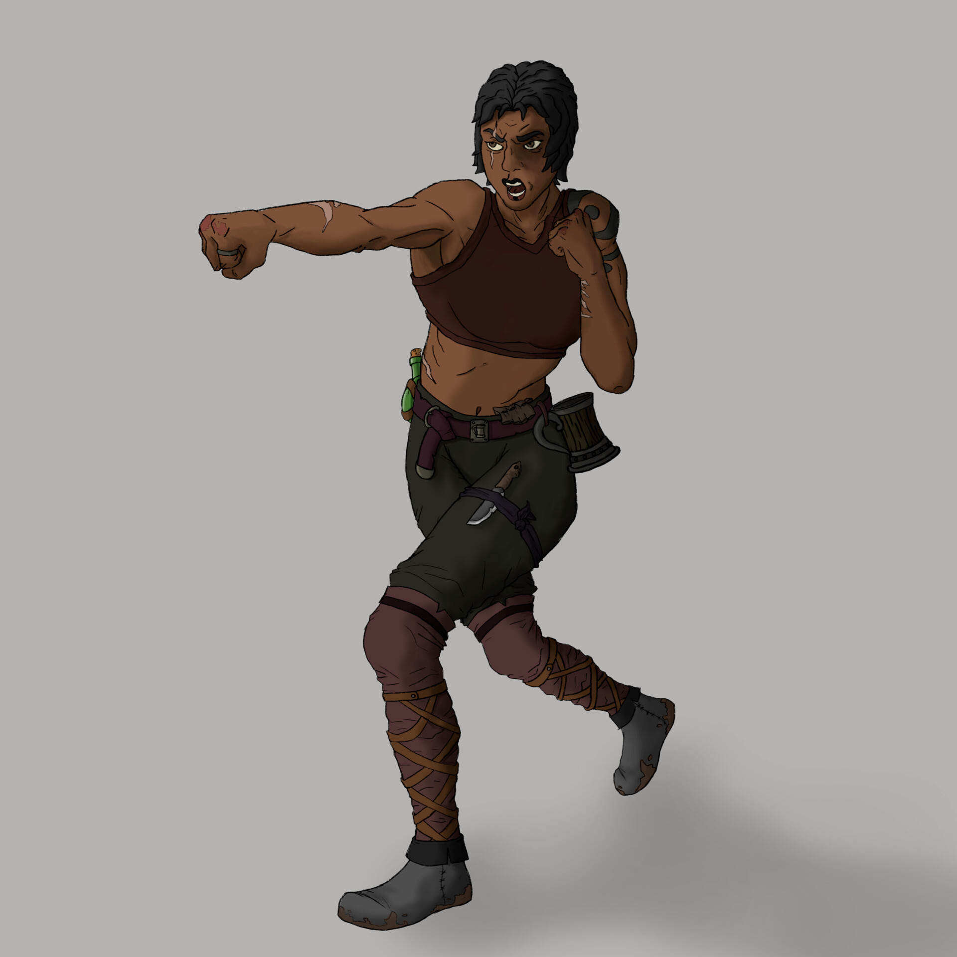 ArtStation - Pathfinder Brawler