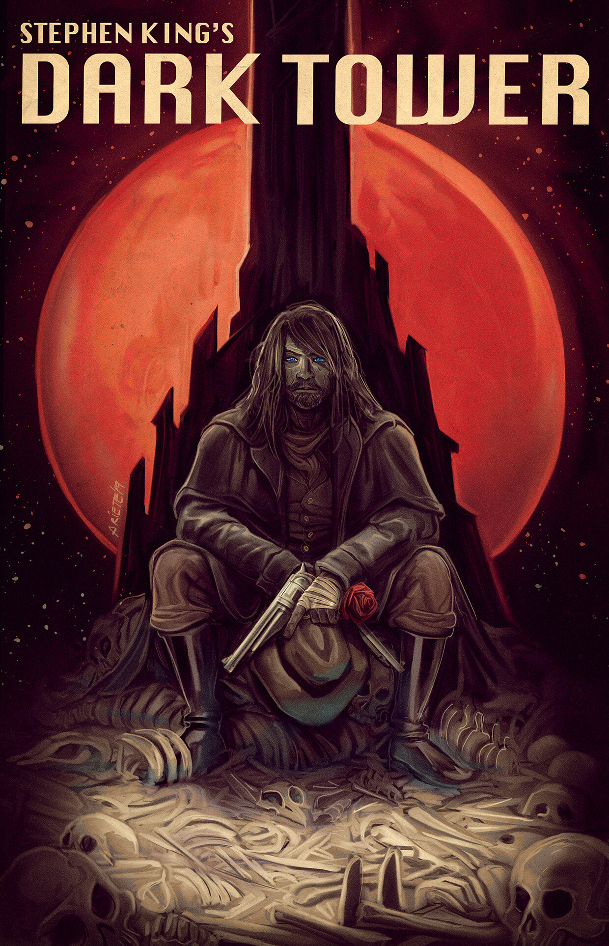 The Dark Tower by Guillermo Ariete r/imaginarystephenking