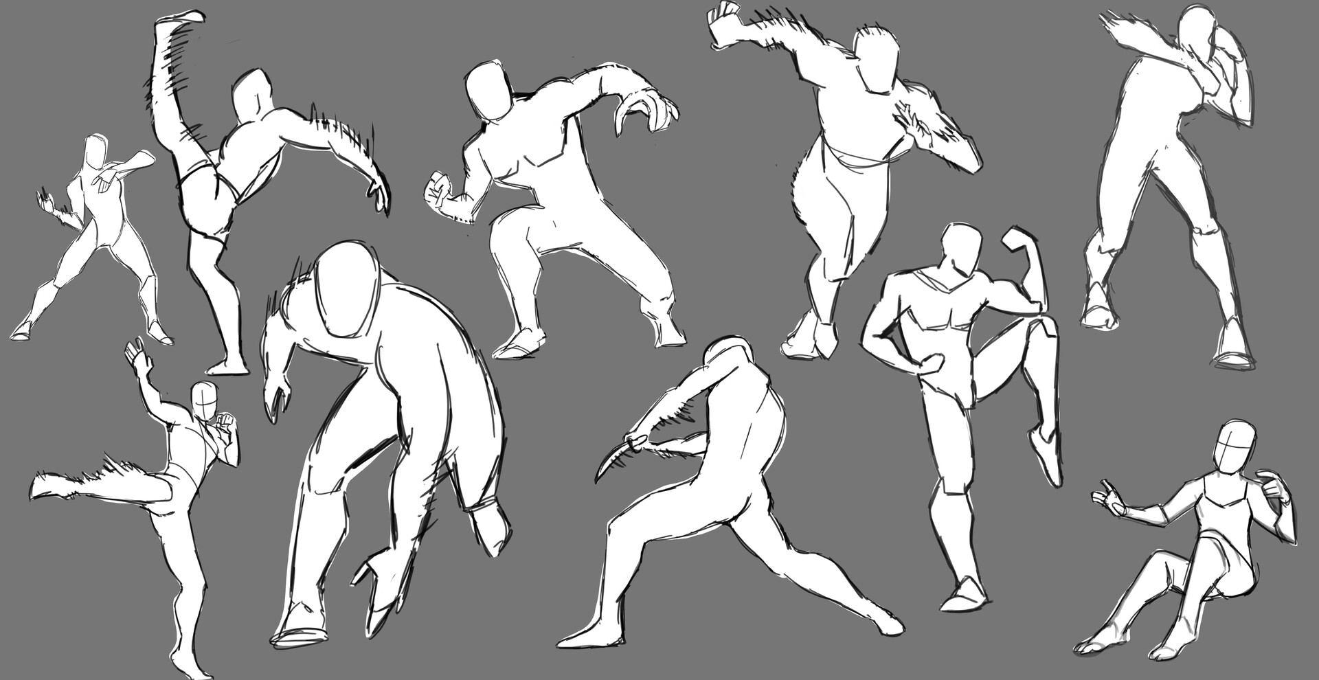 ArtStation - Action Poses 1