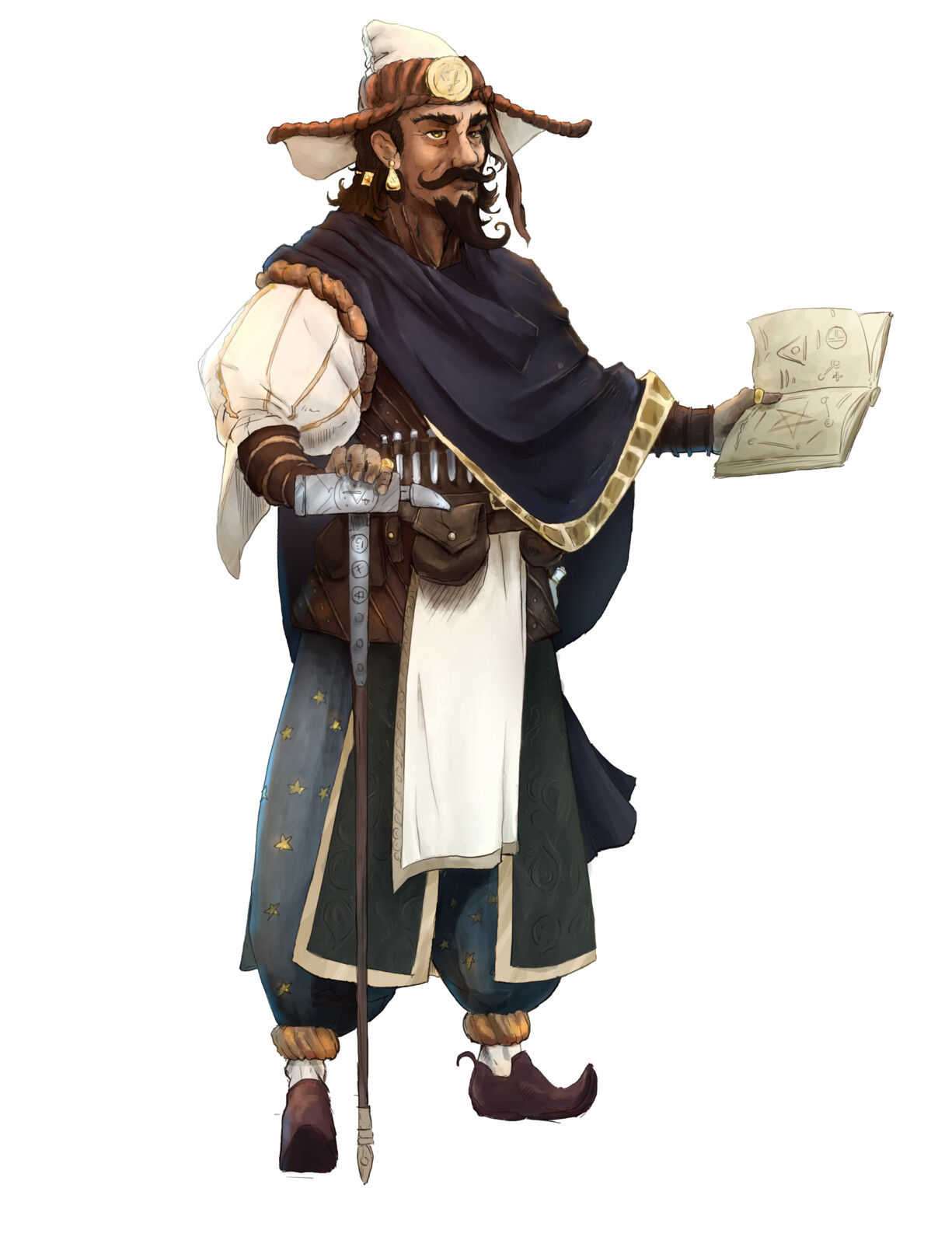 Chronices of Aeres Character Illustrations