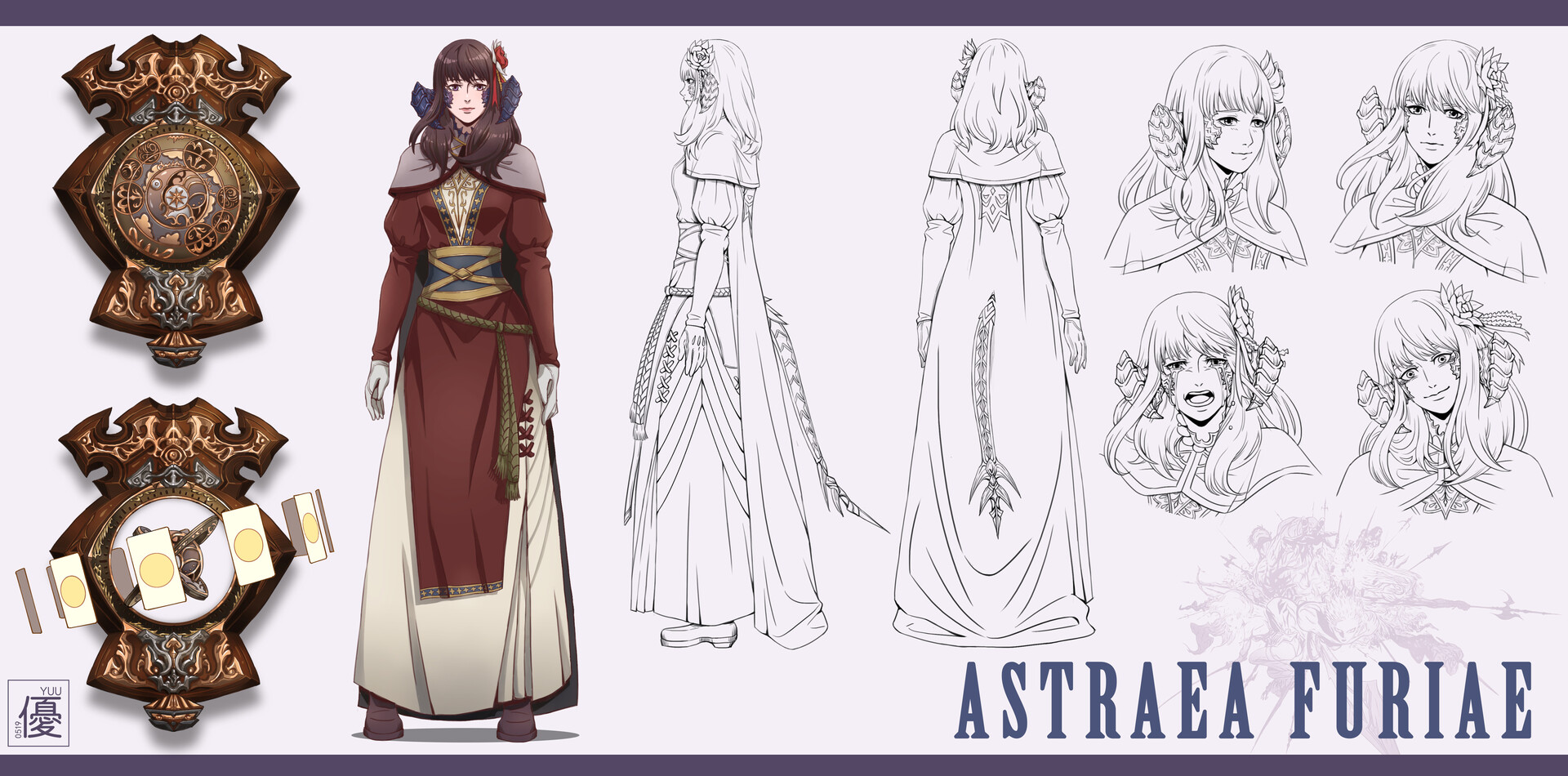 ArtStation - Anime Style Character Sheet // Design