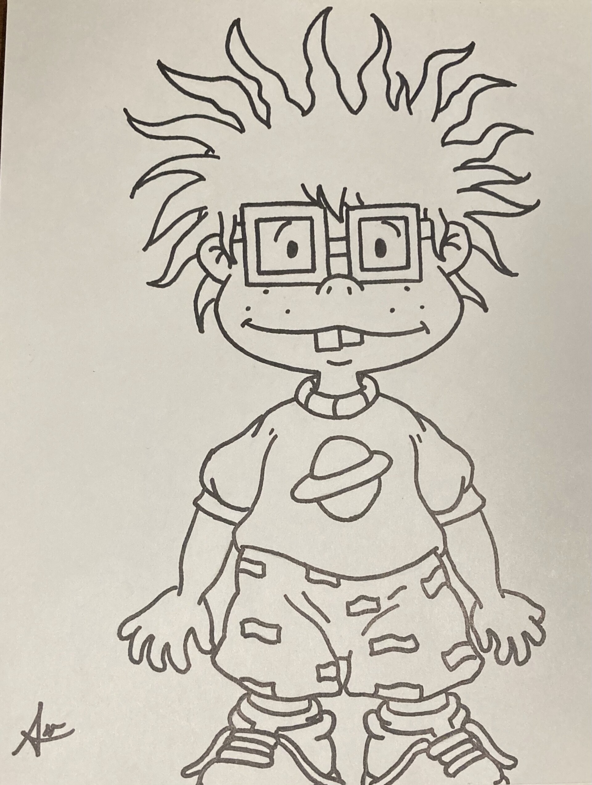Artstation - Chuckie - Rugrats Fan Art