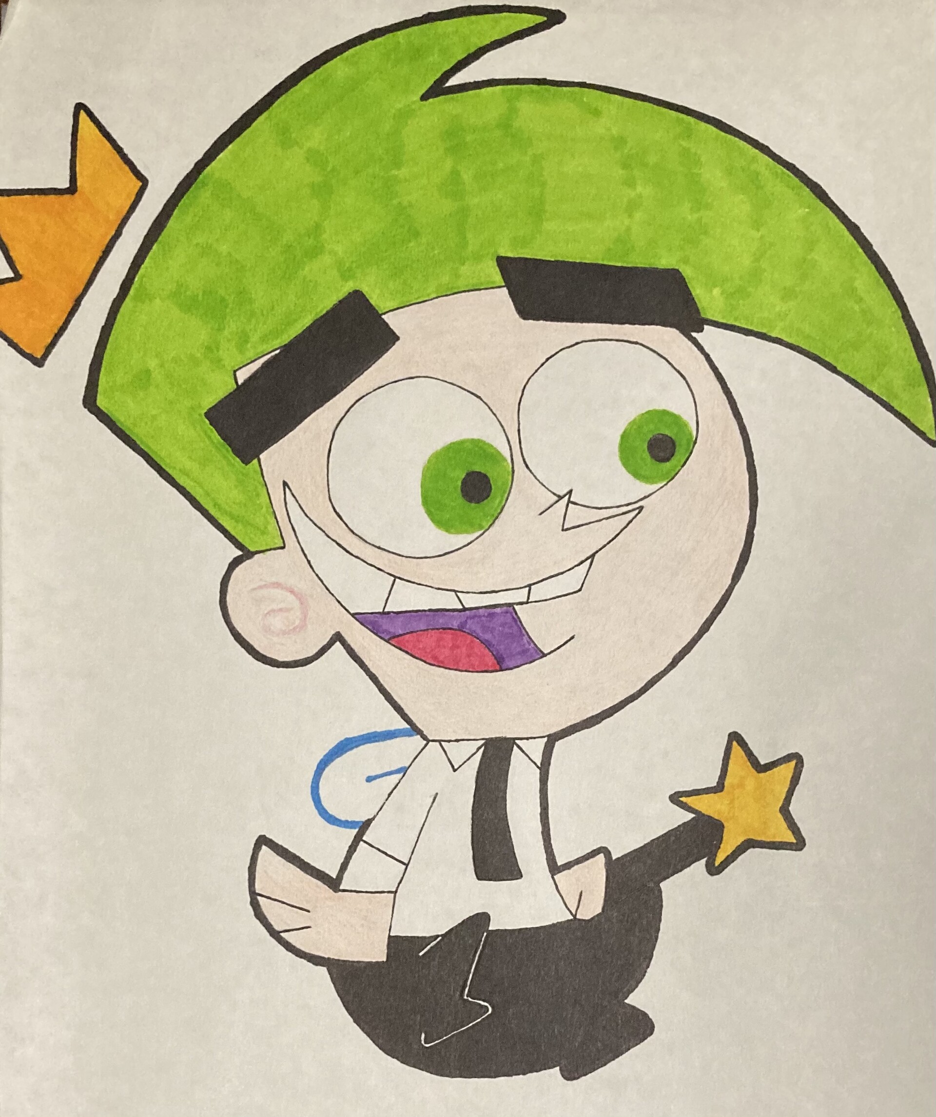 Wednesday March 22 Cosmo Had An Idea ArtStation - Cosmo - The Fairly OddParents Fan Art