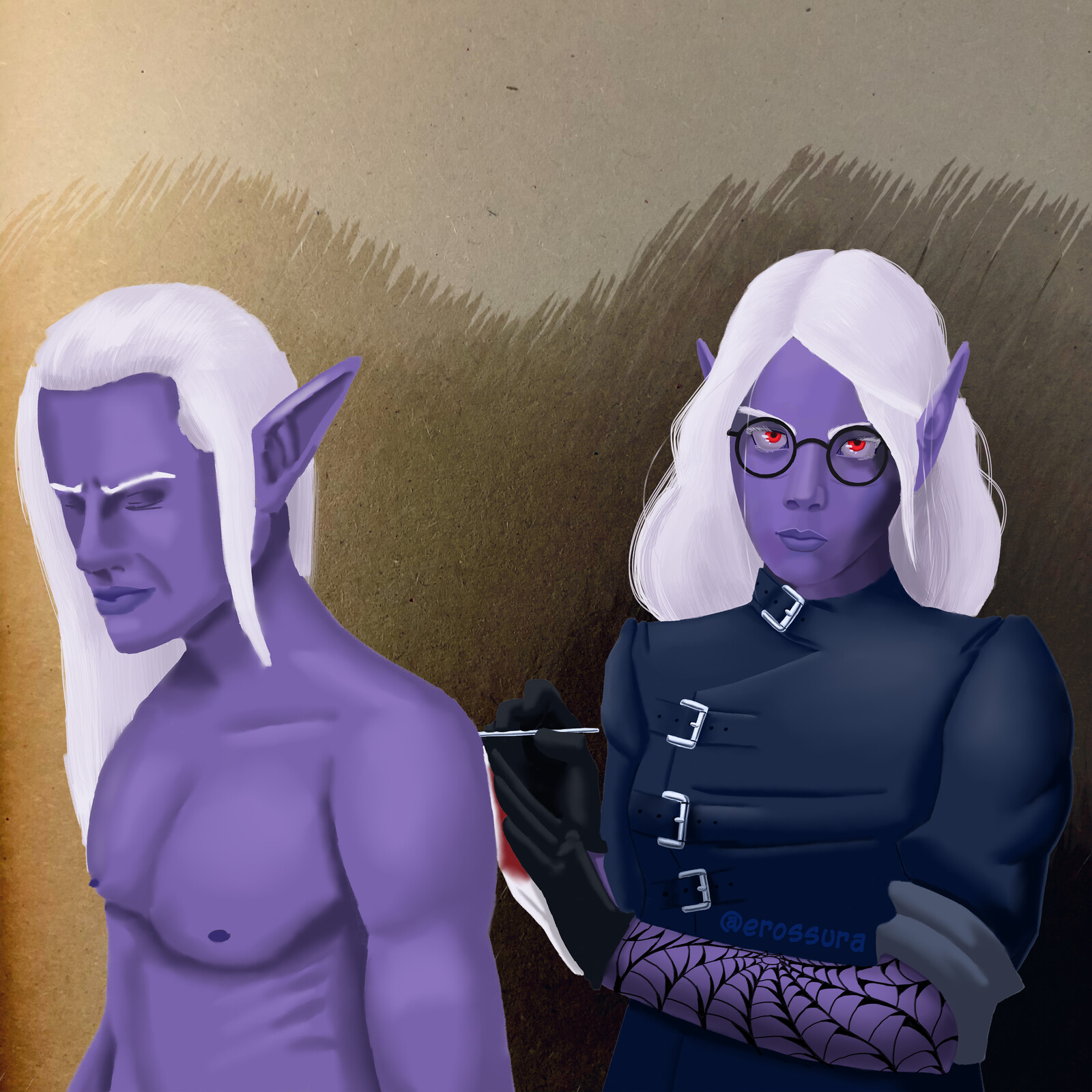Yasdryn, Drow Tattoo Artist