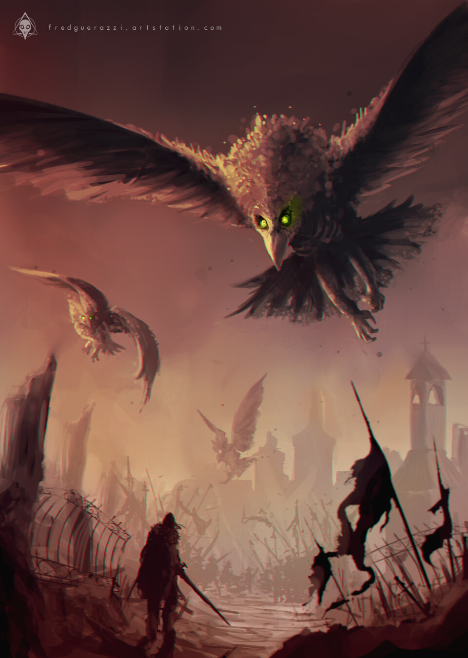 ArtStation Dark Crows