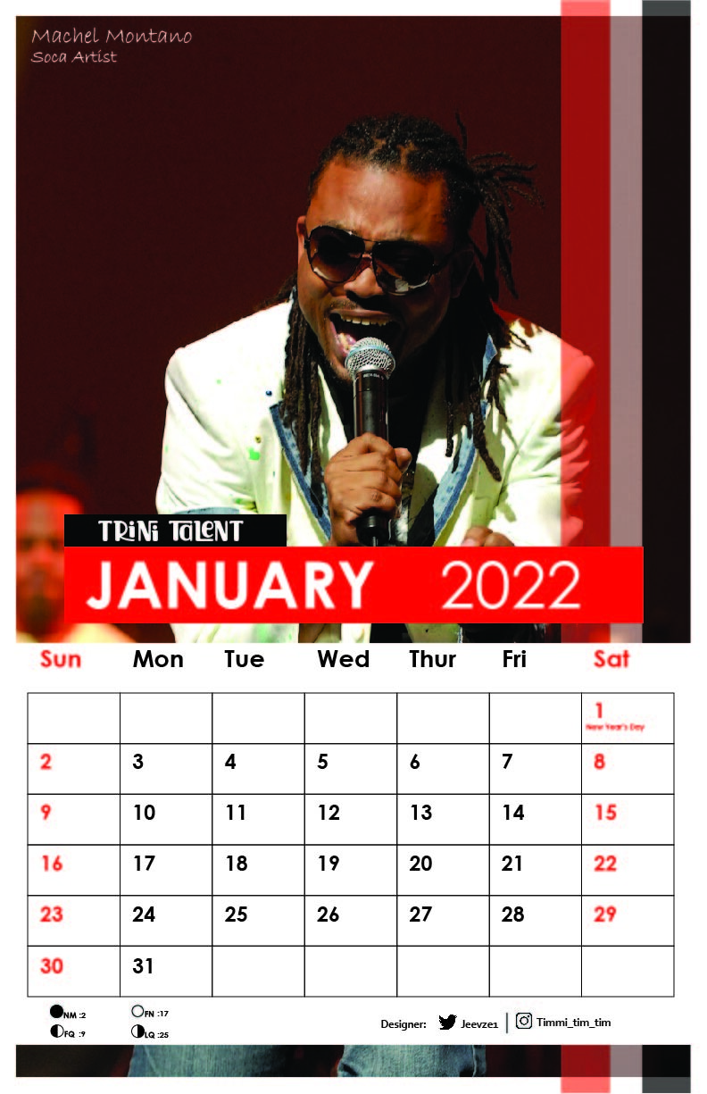 Calendar 2022 Trinidad And Tobago July 2022