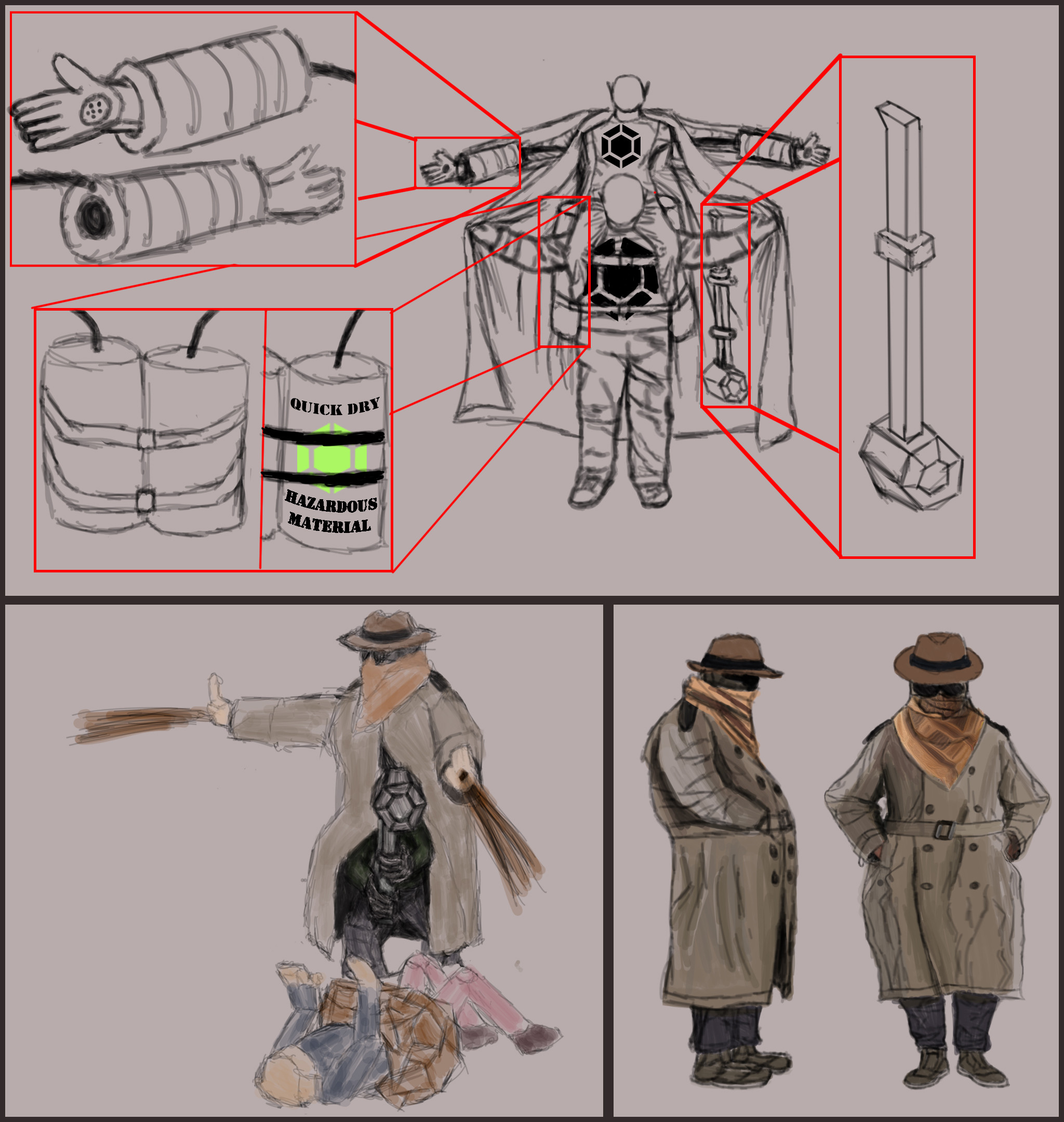 Concept Art for character