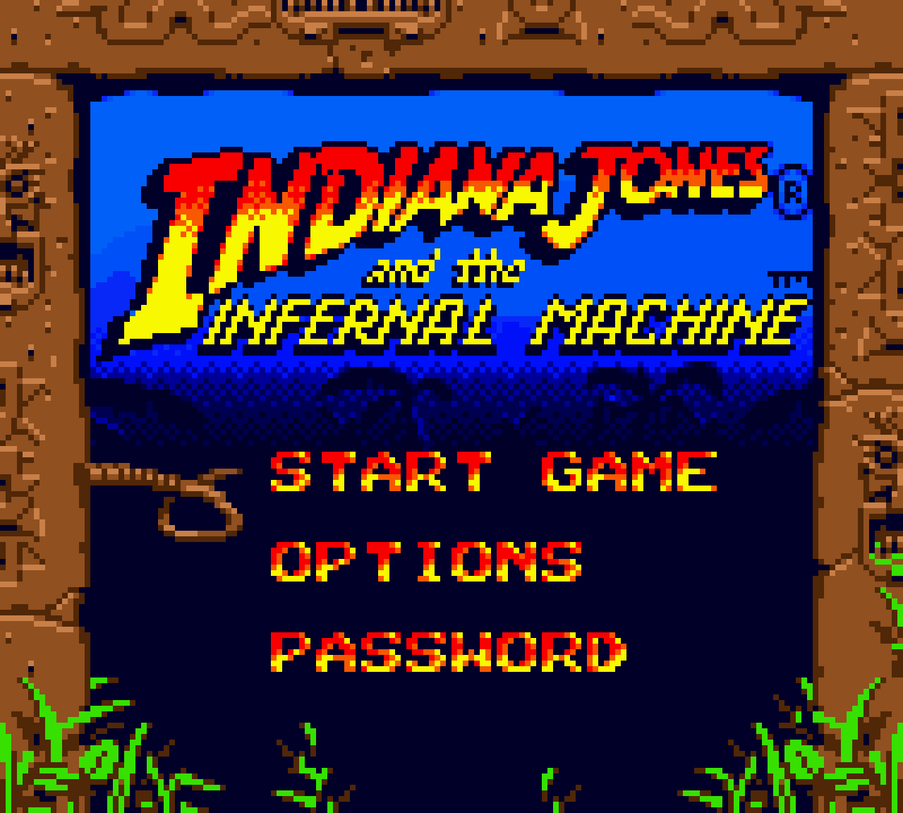 2001 - Indiana Jones and the Infernal Machine - GameBoyColor version 