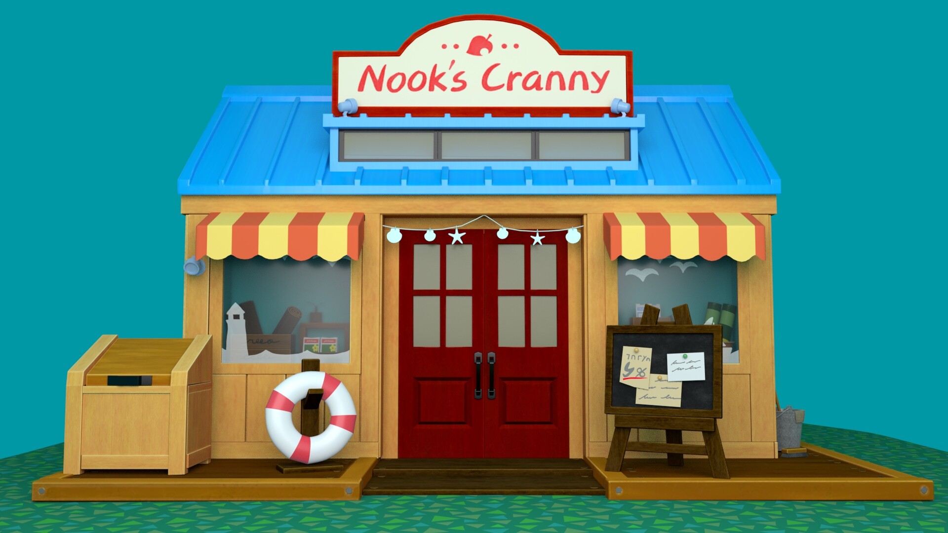 ArtStation Nook's Cranny Model