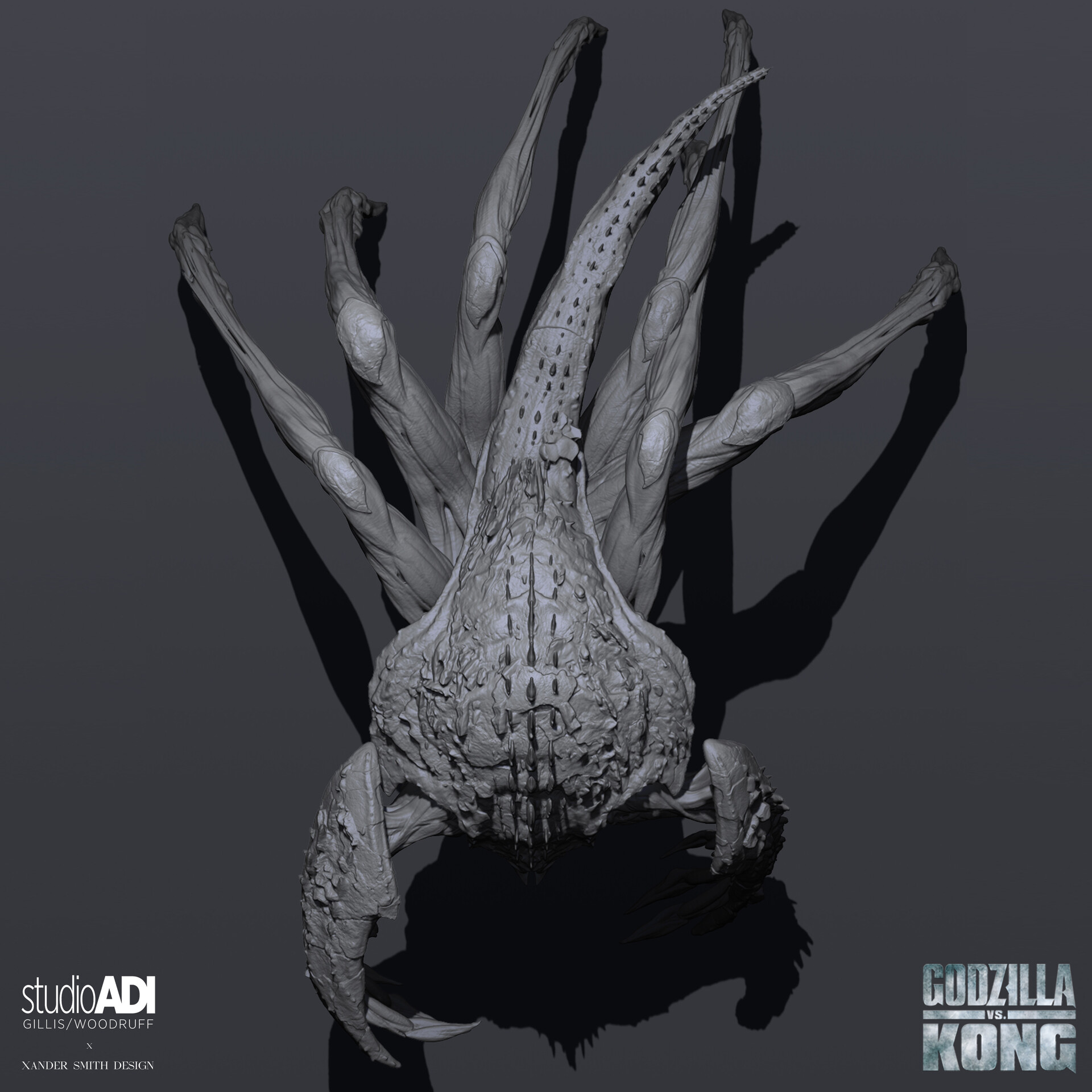 Xander Smith - Godzilla vs Kong Creature Concept Art