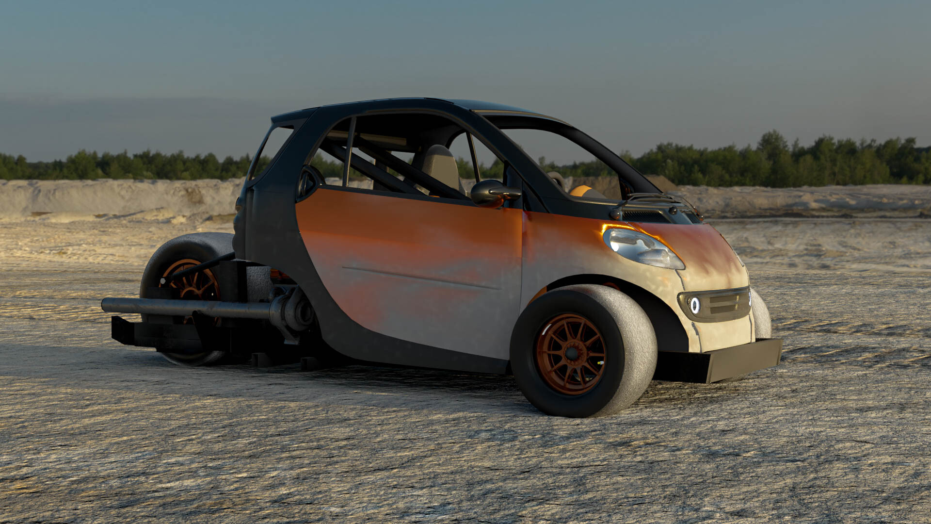 Smart shop car trike