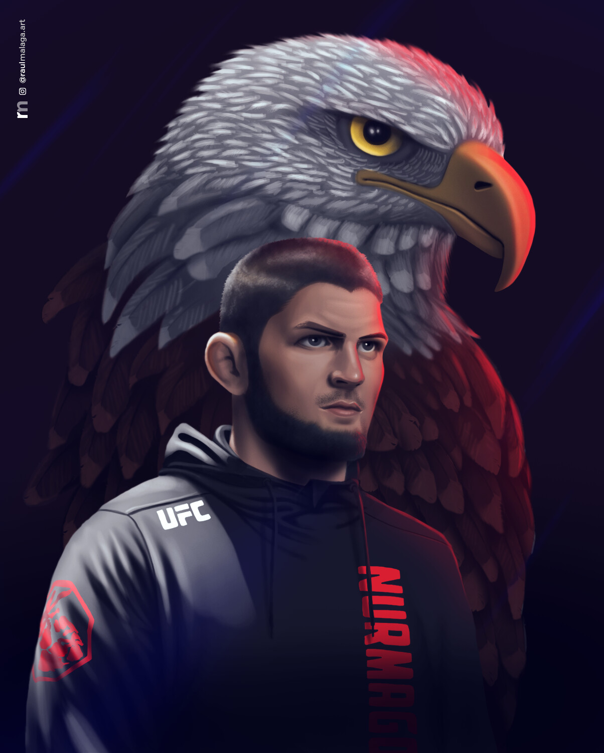 ArtStation Khabib, the eagle