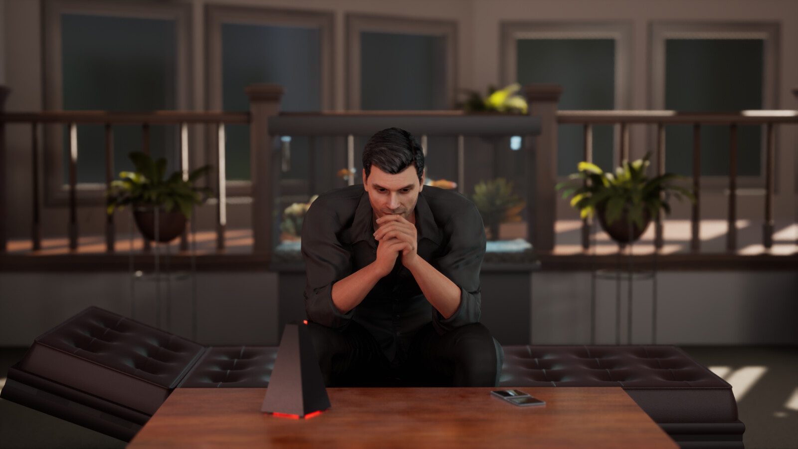A screenshot of the video I'm shooting for the game's trailer.