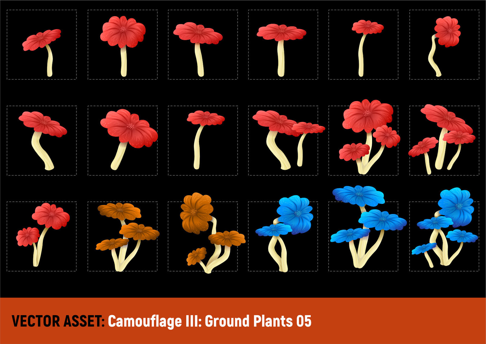 Camouflage III: Ground Plants 05