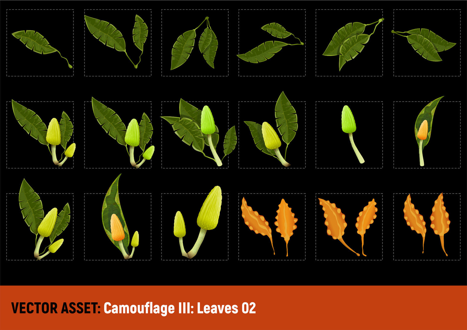 Camouflage III: Leaves