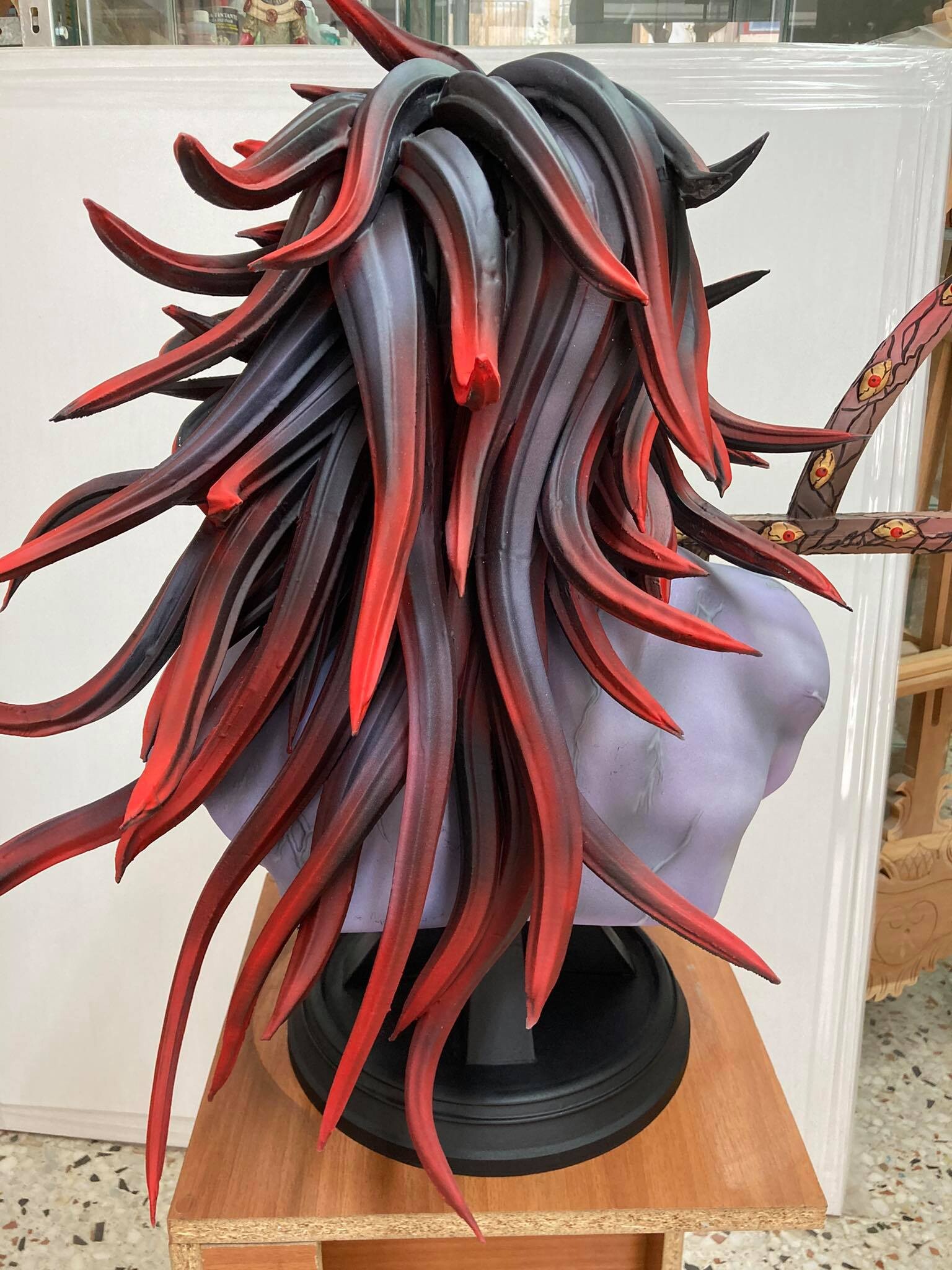 Kimetsu No Yaiba Kokushibo mask 3D model 3D printable