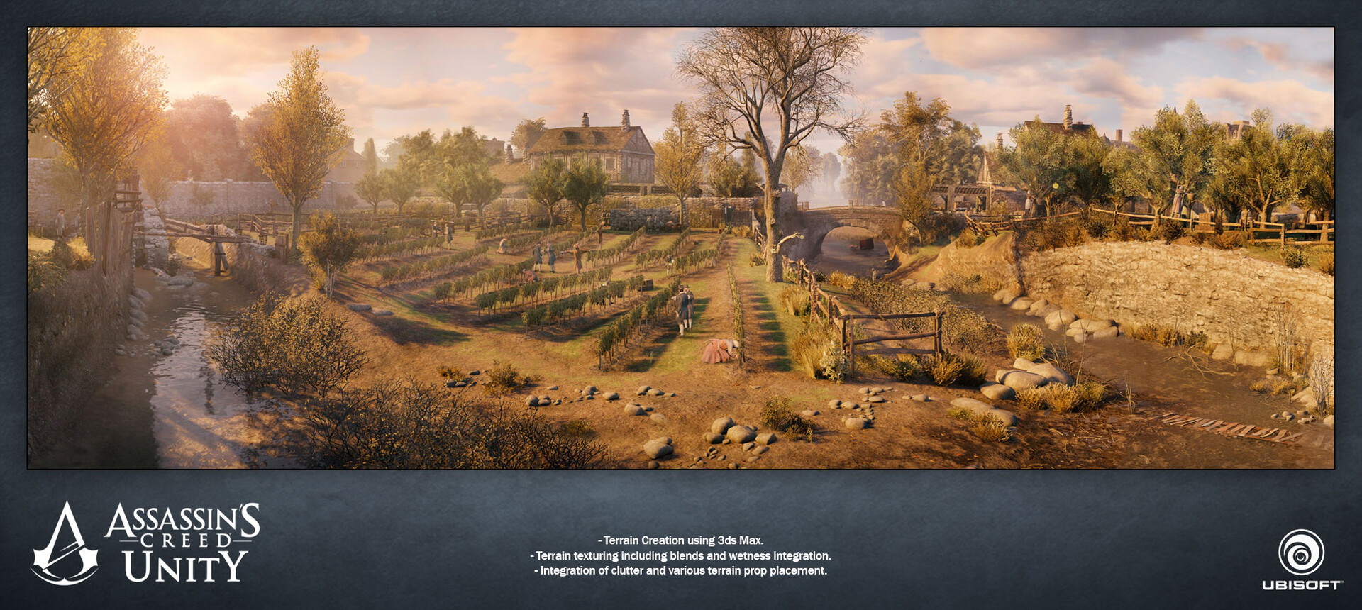 Tyler De Block Assassins Creed Unity Les Invalides Terrain Texturing