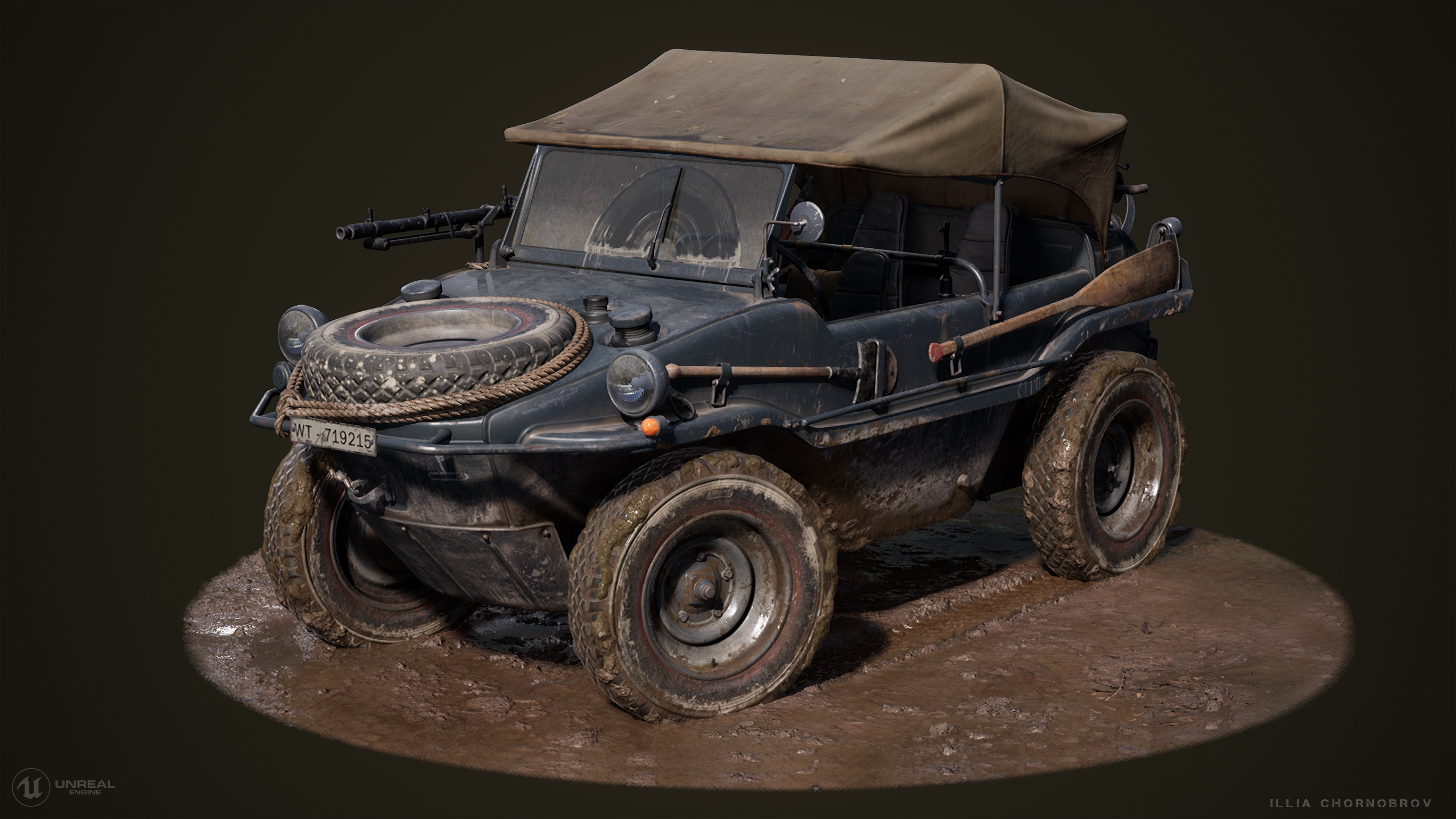 Unreal engine , Volkswagen Type 166 Schwimmwagen