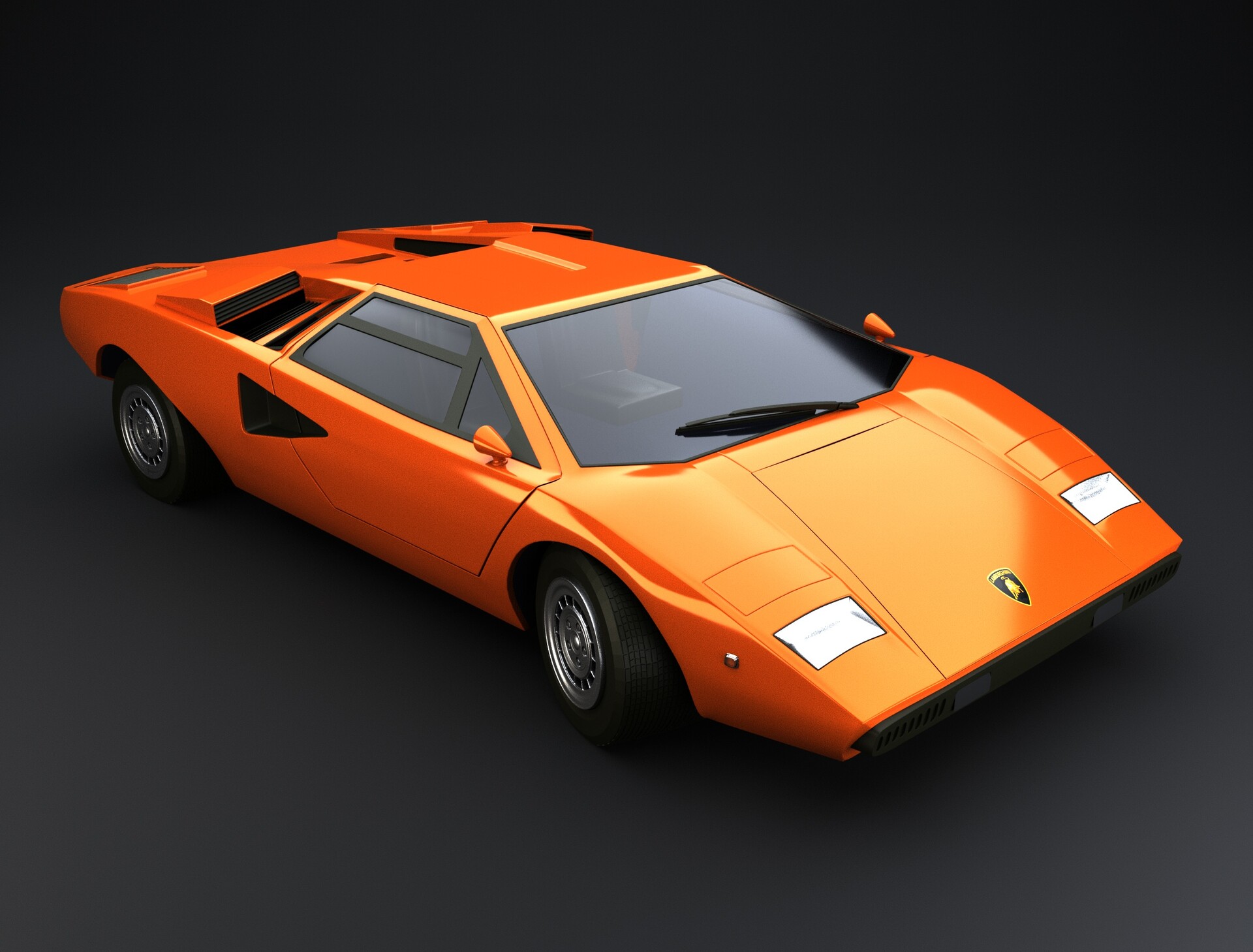Kenzo De Coster - Lamborghini Countach LP400