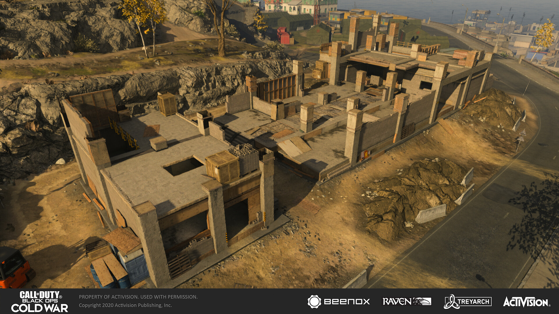 Tristan Michel Call of Duty Black Rebirth Island Construction Site