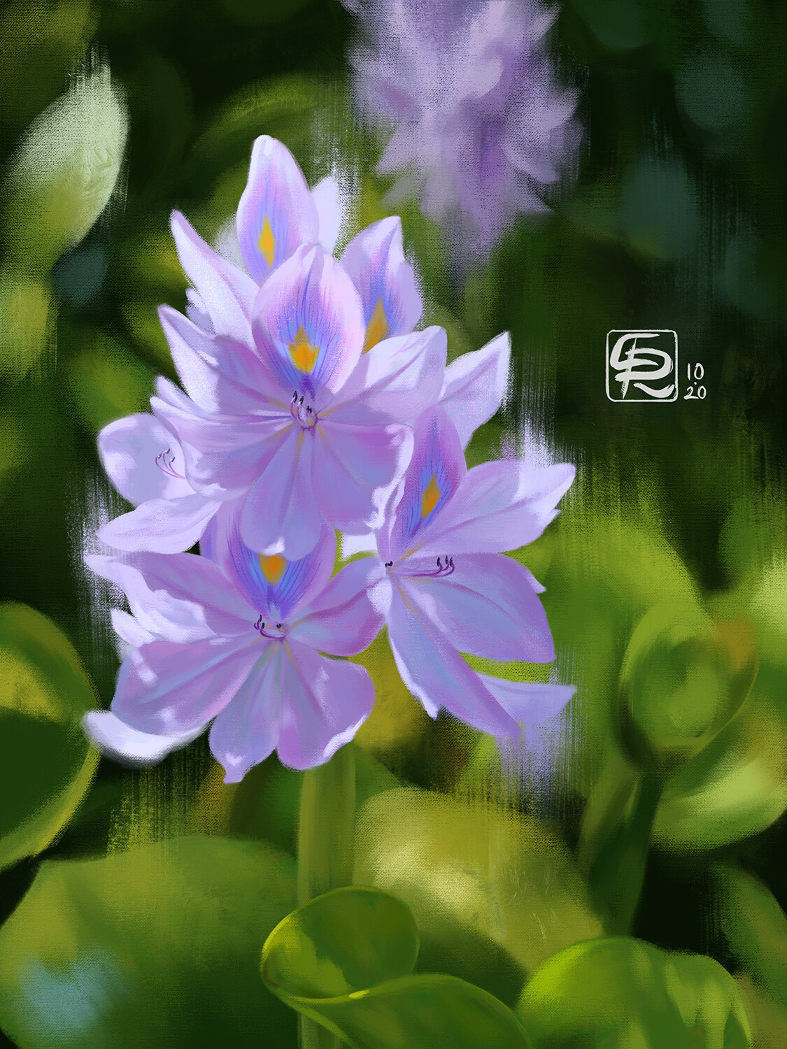 ArtStation Water Hyacinth