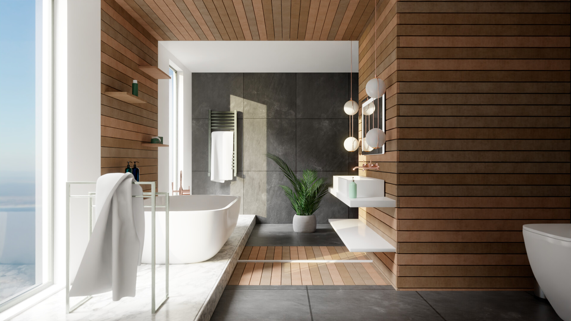 RenderIT.pro 3D tailored solutions Blender Bathroom Archviz