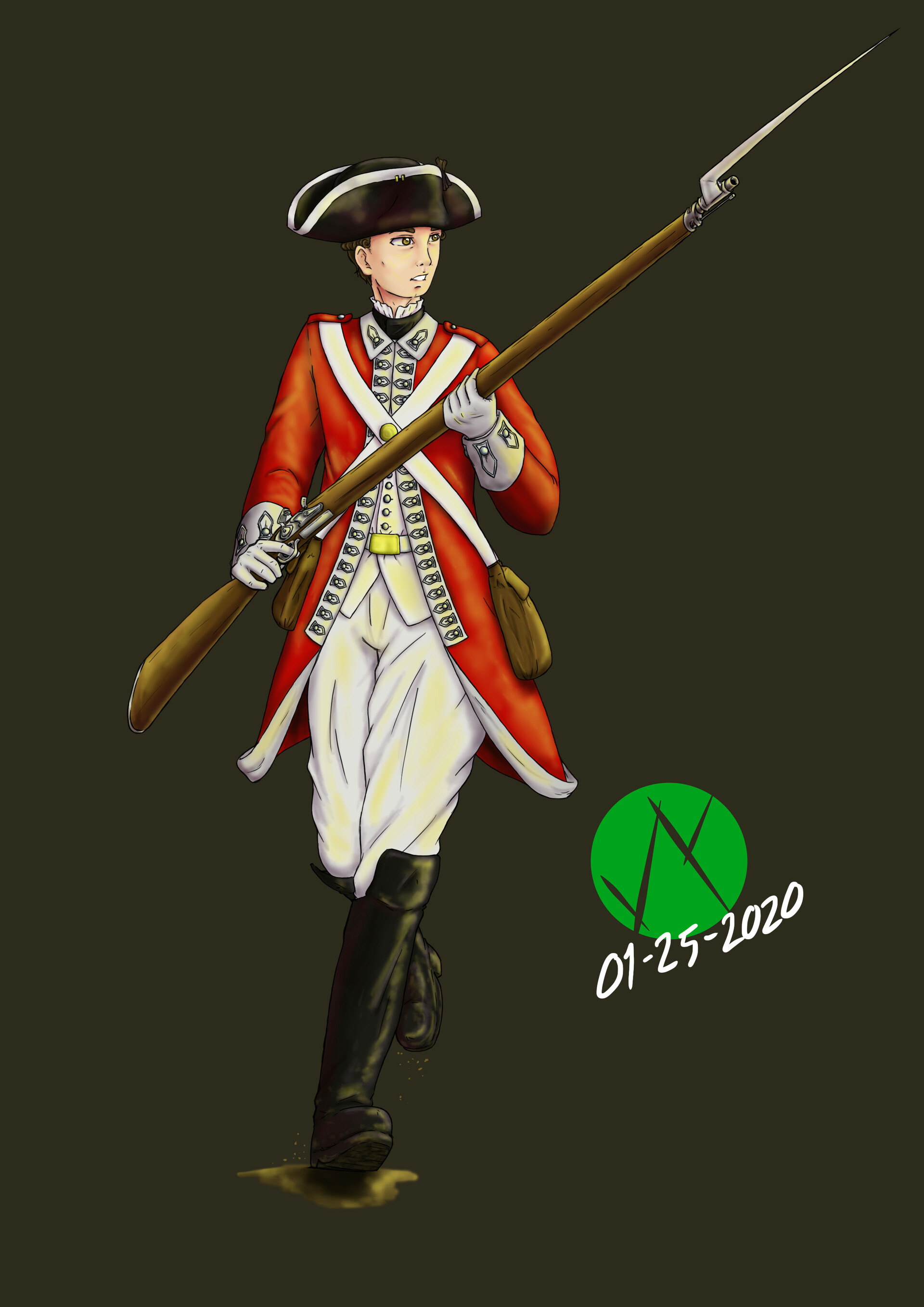 ArtStation - Red Coat
