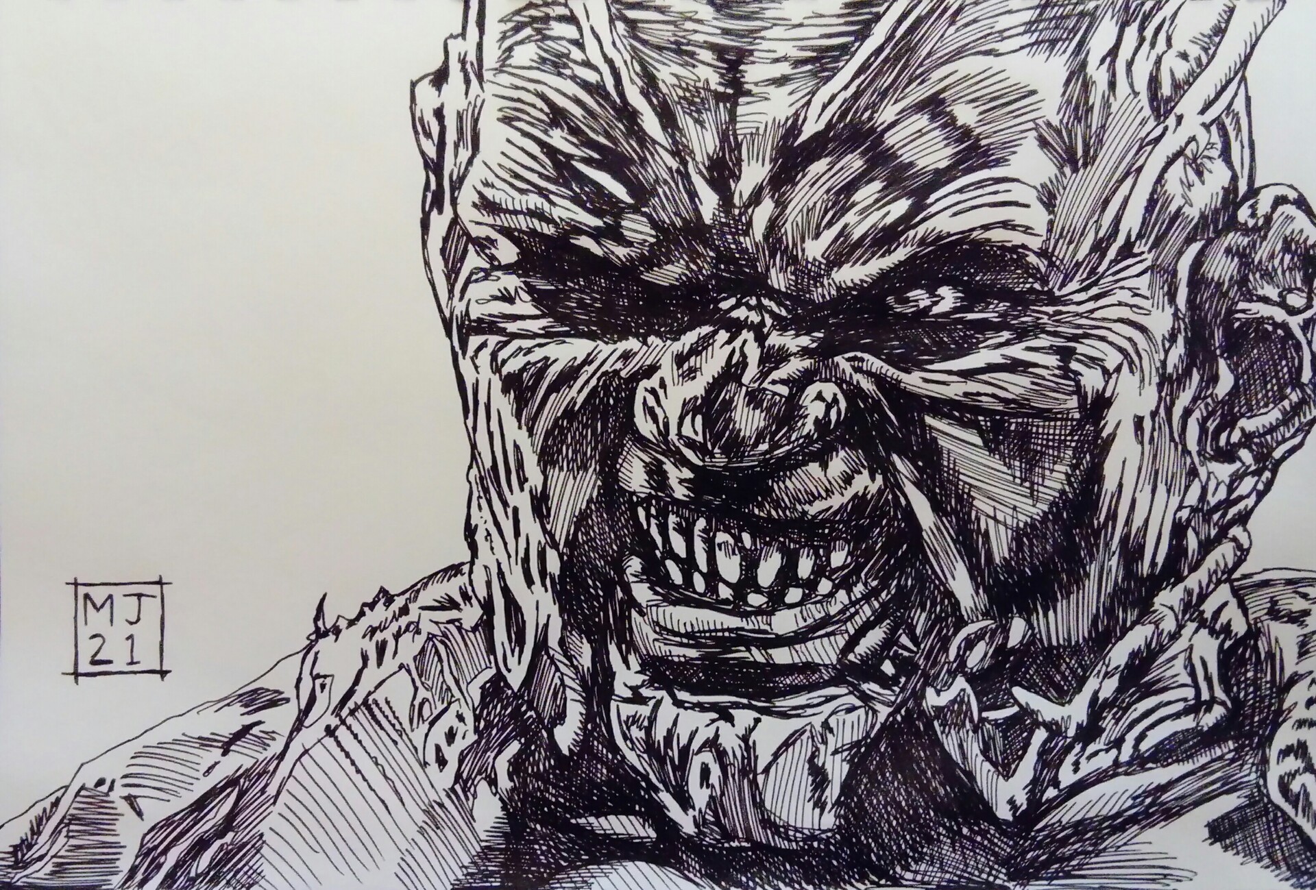 ArtStation - Jeepers Creepers, image size:1920x1299