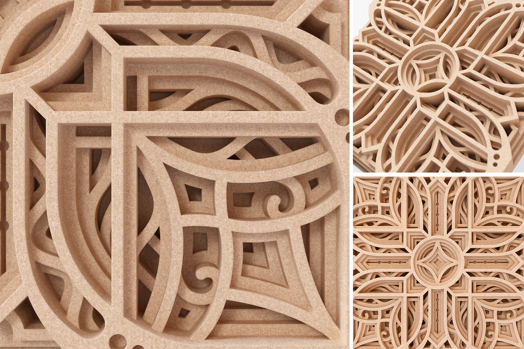 Download Artstation Mandala Md03 3d Layered Svg Cut File Ioan Decean