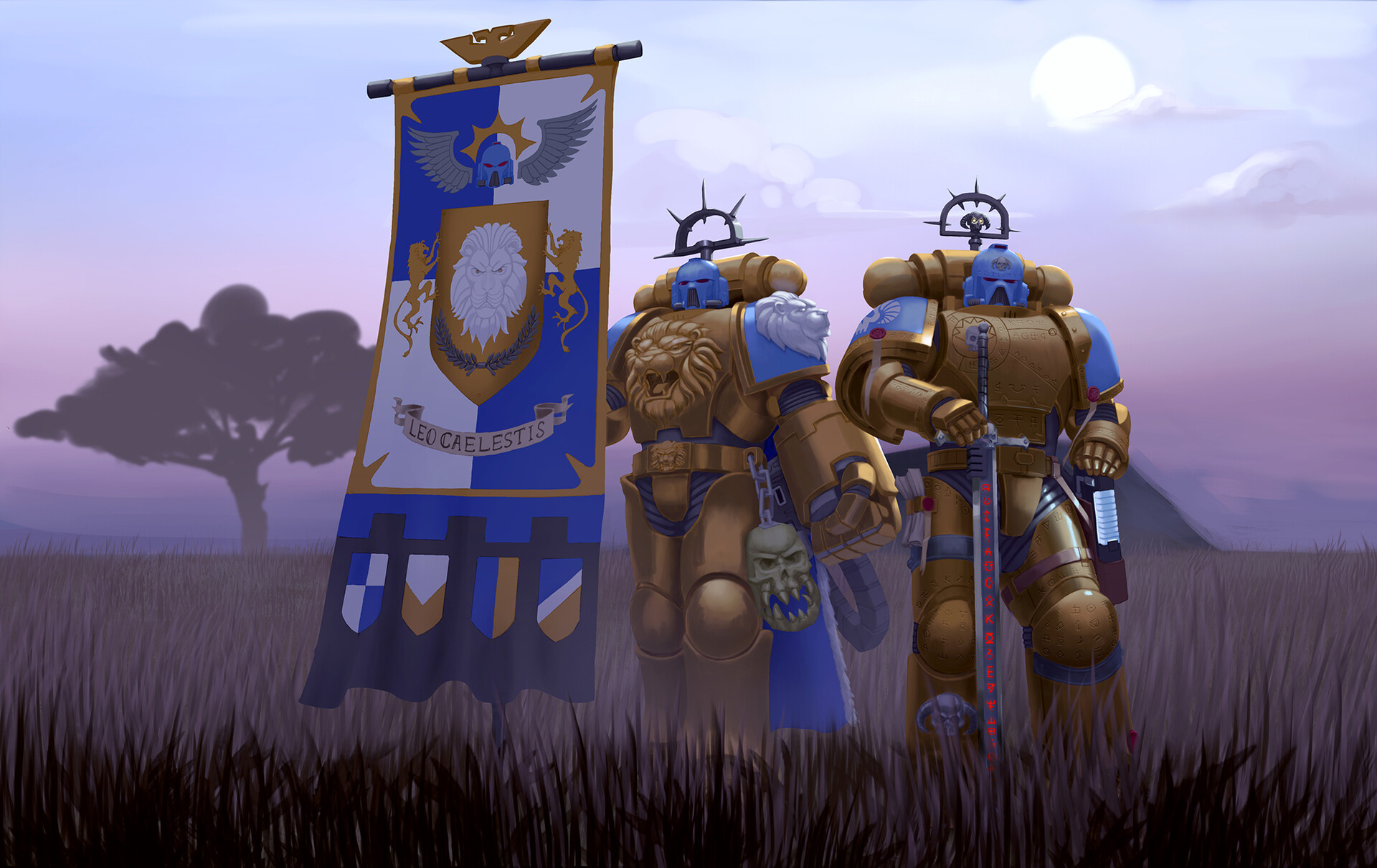 Celestial Lions, Boris Tsui r/ImaginaryWarhammer