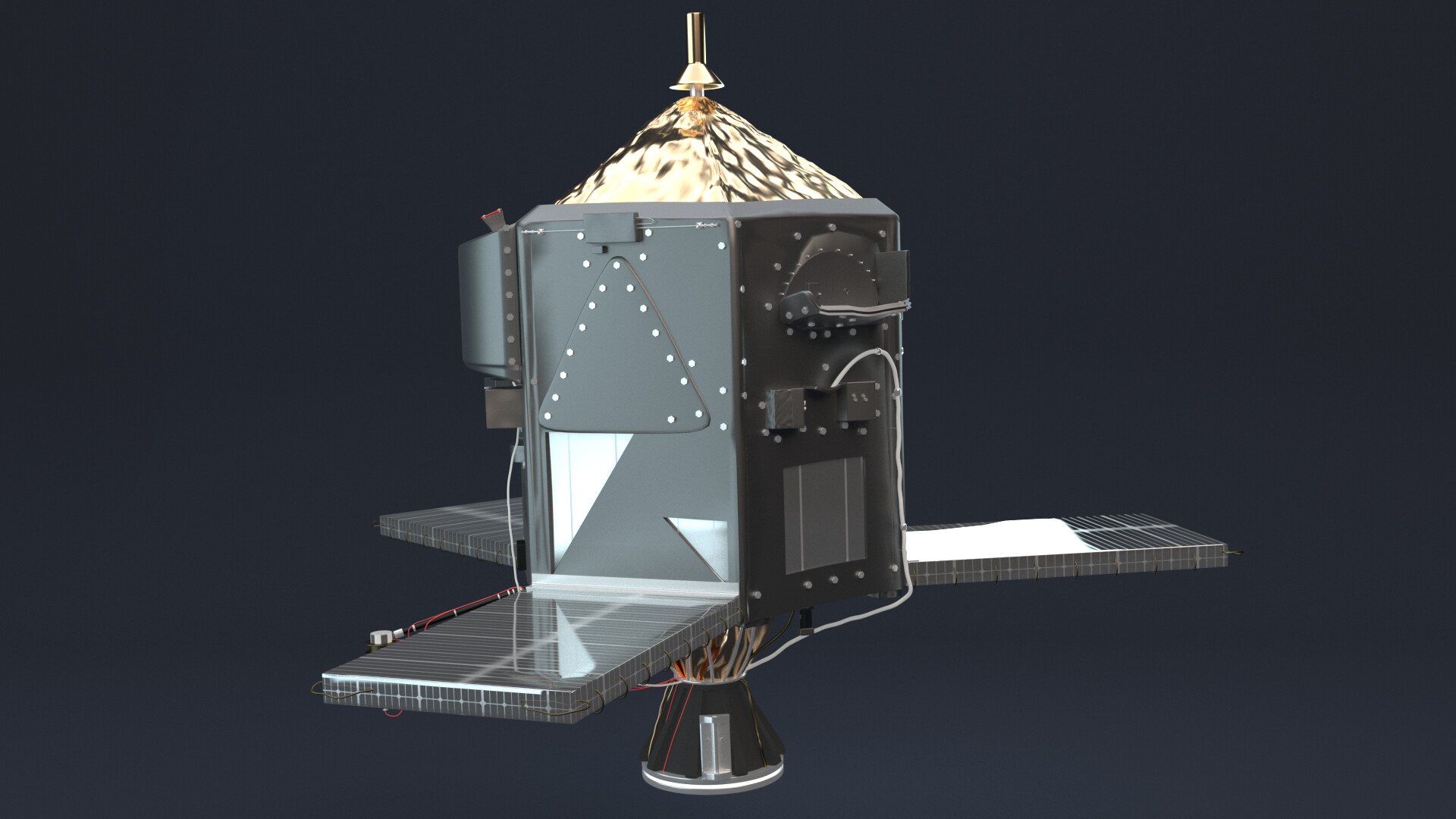 ArtStation Hipparcos Satellite