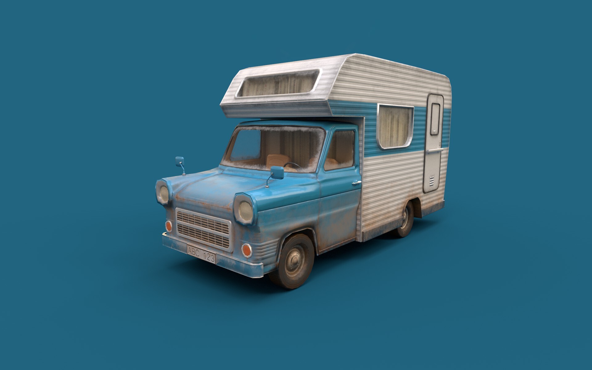 ArtStation Ford Transit Camper Van