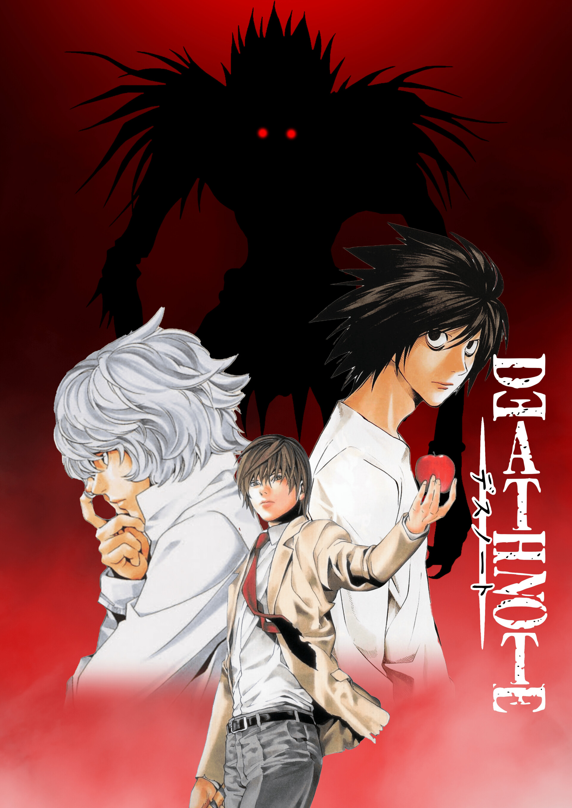 Death Note anime clear file folder authentic Kira Light Yagami L Ryuk Misa  Rem | eBay