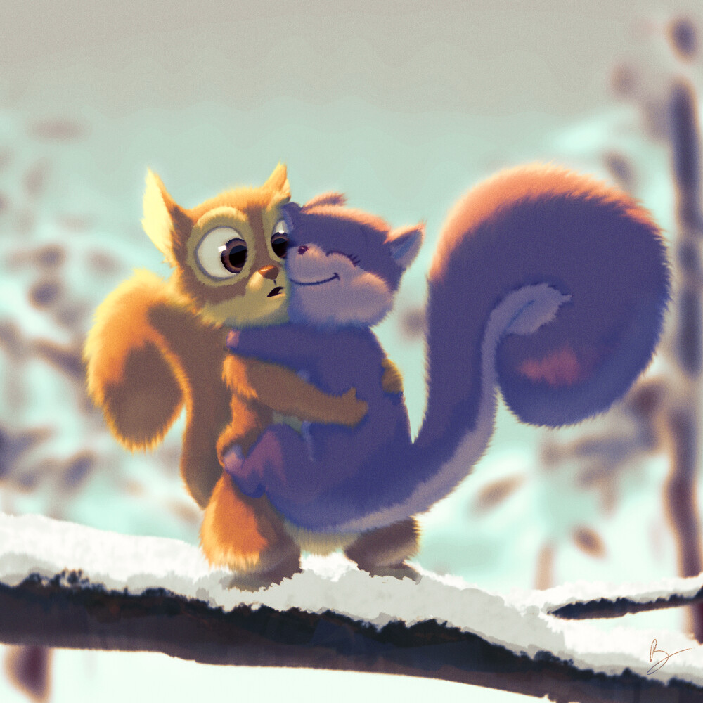 ArtStation Warm hug