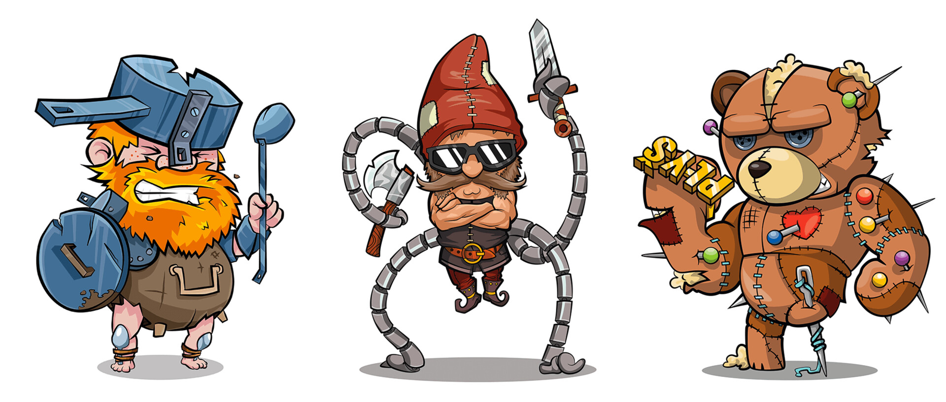 ArtStation SCRATCH WARS / CHARACTER DESIGN