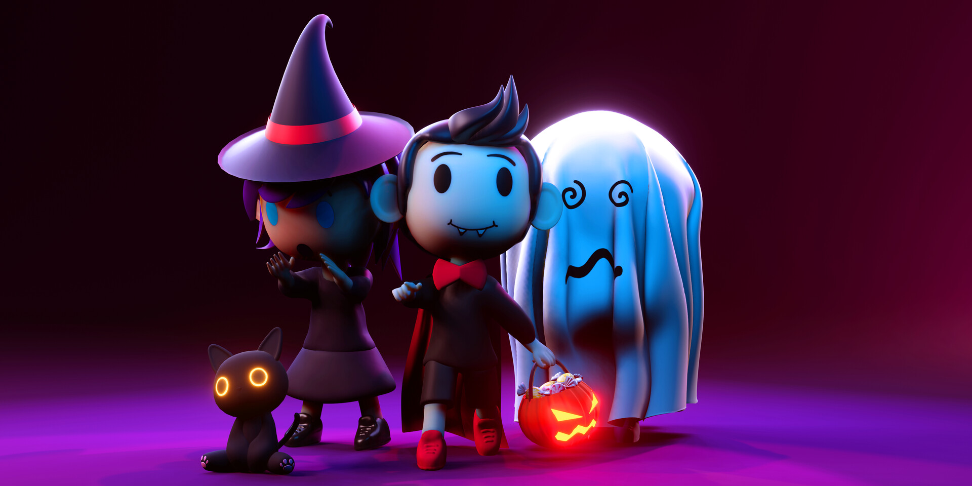 ArtStation - Halloween Childrens