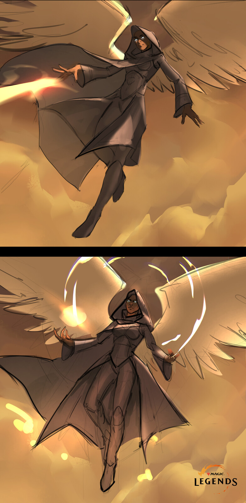 Divine Reclaimer sketches