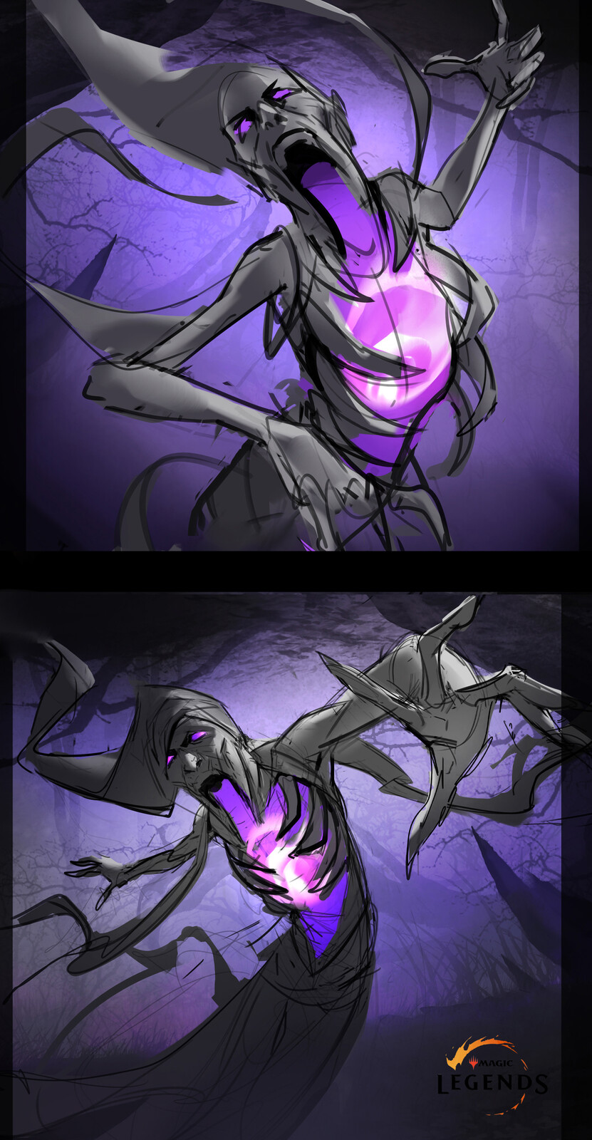 Drifting Shade sketches