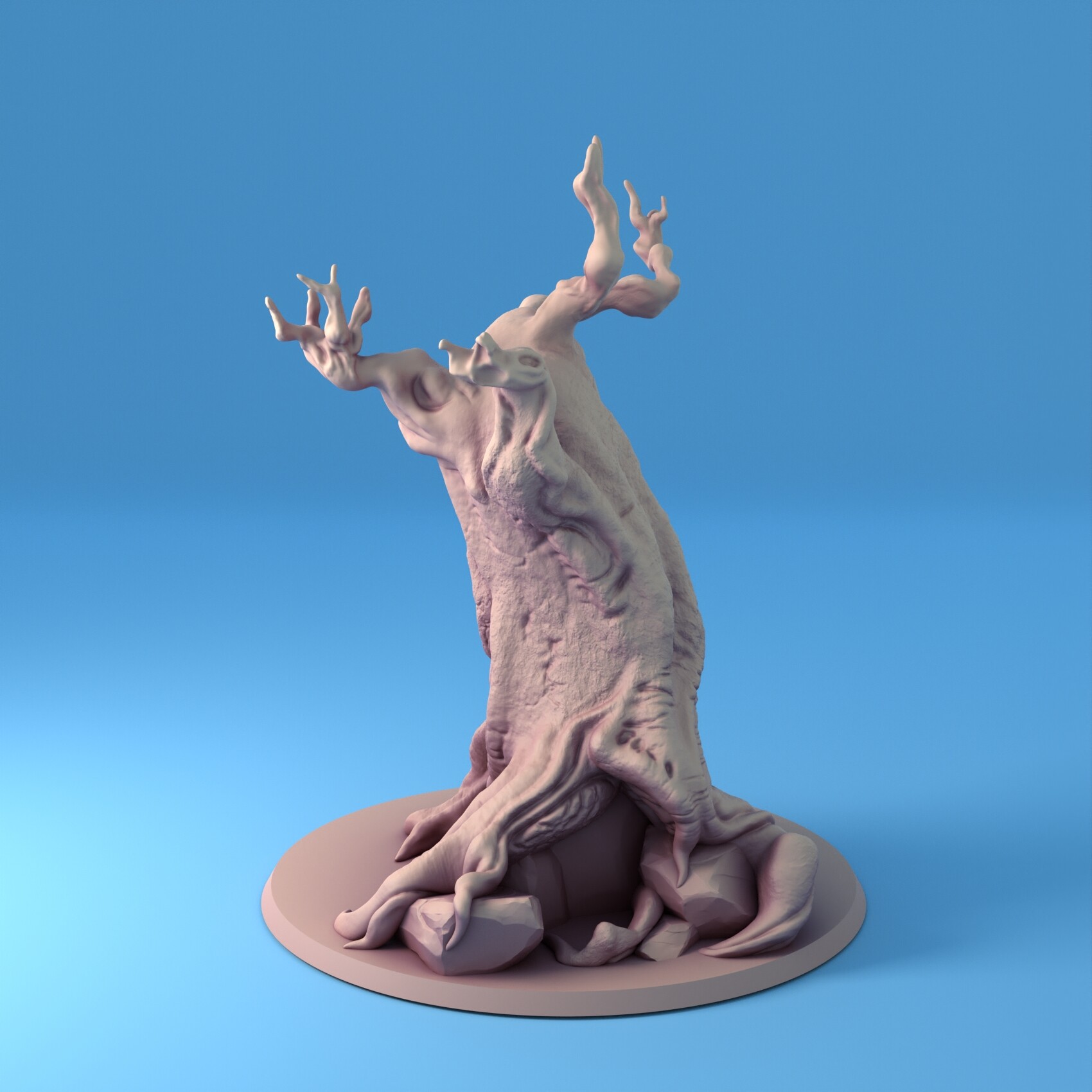 ArtStation - Printable Tree for personal project