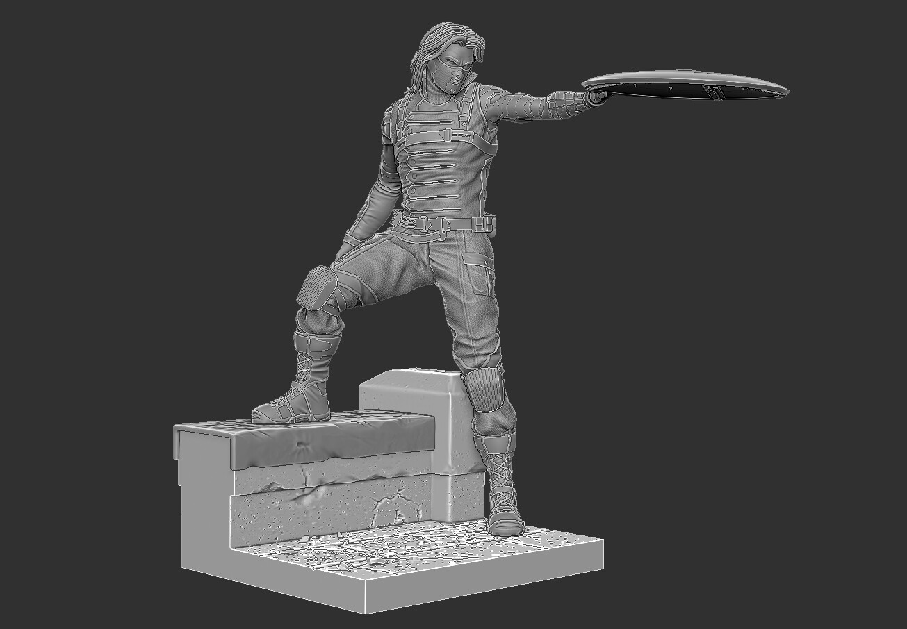 Kratos -God Of War Ragnarok fanart 3D model 3D printable