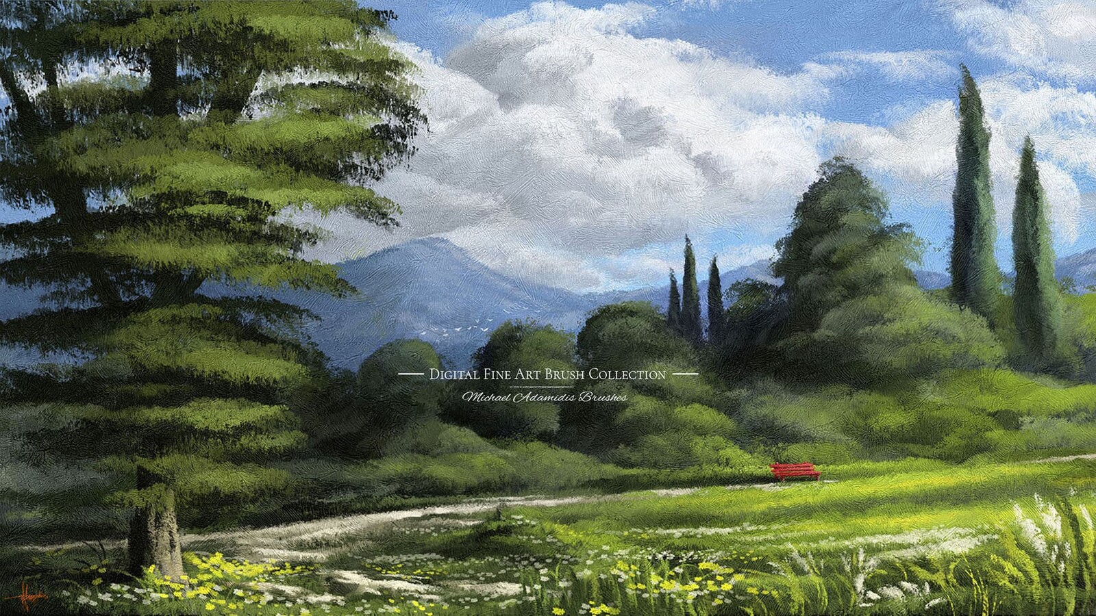 Digital Art Landscape Painting (Scenery)